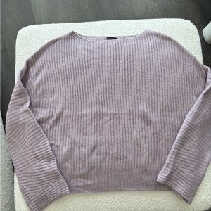 Dynamite Lilac Ribbed Women's Sweater